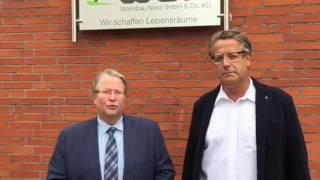 Wohnungsbaugesellschaft im Gespräch