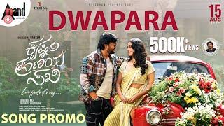 Dwapara Lyrical | Krishnam Pranaya Sakhi | Golden ⭐ Ganesh | Malvika Nair | Arjun Janya| Shekhar