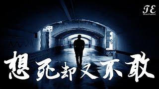 井朧 - 想死卻又不敢【動態歌詞Lyrics】『把孤獨當作晚餐，卻難以下嚥。』