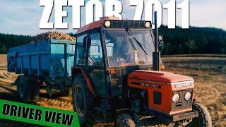 Zetor 7011 REAL SOUND | Gopro |