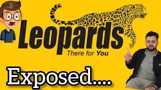 Leopard k sath Kam karny say pahly dekh lo #leopard #leopardcourier#bestcourier