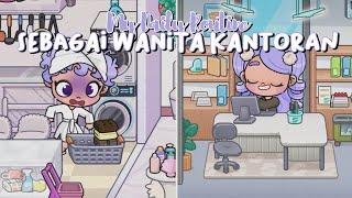 MY DAILY ROUTINE SEBAGAI WANITA KANTORAN | DRAMA AVATAR WORLD | PAZU