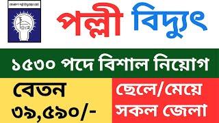 SSC পাসে পল্লী বিদ্যুৎ সমিতিতে নতুন চাকরি | Palli Bidyut Samity job circular 2025 | Govt Job 2025