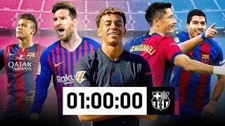 1 HOUR of AMAZING Barcelona Goals! 