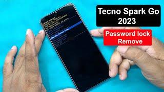 Tecno Spark Go 2023 (BF7) Password lock Remove | Tecno Spark Go 2023 Pattern Lock Remove Without Pc