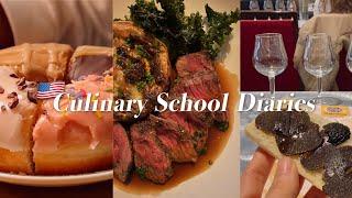 [Sub] New York Culinary School Vlog | Cooking Contest | Truffle Forum | Beacon | Rhinebeck