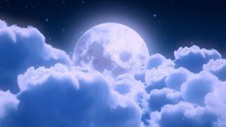 Bedtime Lullabies for Babies to Fall Asleep | Moon with Clouds