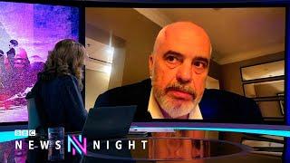 Albanian PM Edi Rama hits out at UK govt for ‘fuelling xenophobia’ towards migrants - BBC Newsnight