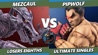 Valhalla IV Top 8 - Pipwolf (Kazuya) Vs. Mezcaul (Ridley) Smash Ultimate - SSBU