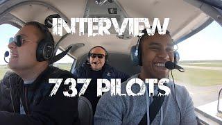 Interview of 737 pilots. Aviation quiz on emergencies, speeds, runways and A LOT more