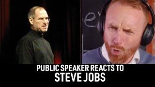 Public Speaker Reacts to Steve Jobs | What Made Him So Great?