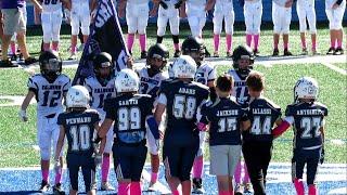 Wallingford Vikings vs Newtown Nighthawks - SYFC 6th Grade Football Game - October 06, 2024