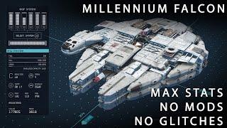 Millennium Falcon - Starfield Ship Build - Max Stats - No Mods / No Glitches