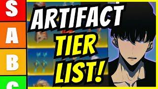 ARTIFACT TIER LIST [Solo Leveling: Arise] Jinwoo BEST Artifact Set Guide!