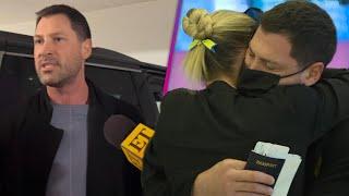 Watch Maksim Chmerkovskiy Emotionally Reunite With Wife Peta Murgatroyd