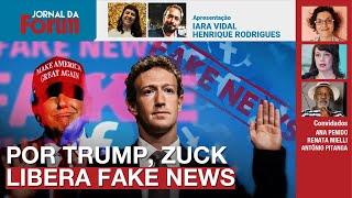 Mark Zuckberg assume o trumpismo e afrouxa controle de conteúdo falso no Facebook