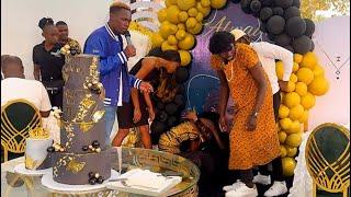  DEM WA FACEBOOK FRIEND YVONNE COLLAPSES AT HER BIRTHDAY PARTY