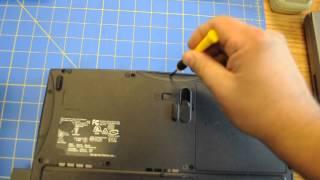 How to remove hard drive from Dell Inspiron 2650 HD Laptop
