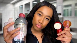 ASMR Doing Your $5 Skincare In The School Bathroom *I’m a Scammer  Personal Attention Triggers