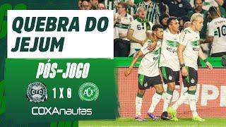 CORITIBA QUEBRA JEJUM DE VITÓRIAS - PÓS-JOGO CORITIBA X CHAPECOENSE - Série B 2024