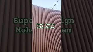 3d wall panel CNC working design in home decor