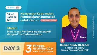 Diklat ! Merancang Pembelajaran Interaktif dengan Fitur Terbaru Quizizz