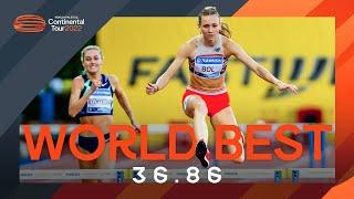 WORLD BEST for Femke Bol over 300m hurdles  | Continental Tour Gold Ostrava  2022