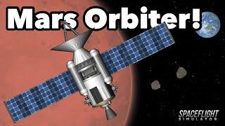 Sending a large satellite to Mars orbit! | SFS 1.5.9.15