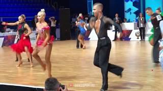 Anton Kireyeu - Elina Viadzenikava BLR | Jive | World Latin Championship 2019 | Moscow