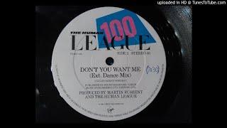 Human League - Don't You Want Me (12'' Instrumental)