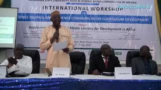 Professor Muhammad Akaro Mainoma @ IWOSC 2018