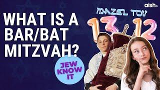 What is a Bar or Bat Mitzvah? | Jew Know It