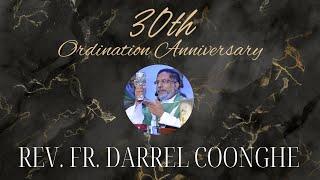 2024.07.30 -  Rev. Fr. Darrel Coonghe  - 30th  Ordination Anniversary