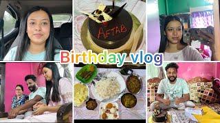 Aftab’s birthday celebration  | Special lunch banaya | Cooking | Vlog 44