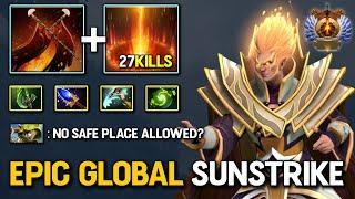 ULTRA FAST HAND COMBO MID Invoker 27Kills With Aghs Scepter Global Sunstrike 7.36b DotA 2