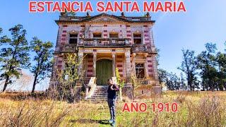 URBEX-ARGENTINA..UNA MANSIÓN ABANDONADA EN MEDIO DEL CAMPO.. LA ESTANCIA SANTA MARÍA