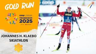 Johannes H. Klaebo saves the best for last to make back-to-back Gold! | Trondheim 2025