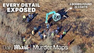 Solving the Gilgo Beach Mystery with Murder Math | Murder Maps | Daily Mail