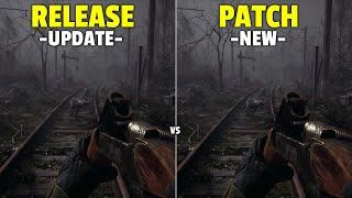 S.T.A.L.K.E.R. 2 Heart of Chornobyl - Release Patch vs Patch 1.0.1 - Comparison Test