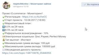 Проект E-commerce - Мониторинг! Мониторинг хайпов