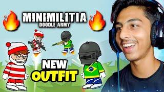 Mini Militia New Outfits | Mini Militia Classic New Update 