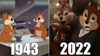 Evolution of Chip 'n' Dale in Cartoons & Movies [1943-2022]