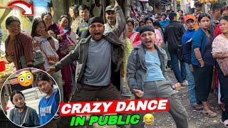 Crazy Dance In Public  Epic Public Reaction  @rocklama