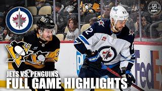 Winnipeg Jets vs. Pittsburgh Penguins | Full Game Highlights | ESPN NHL