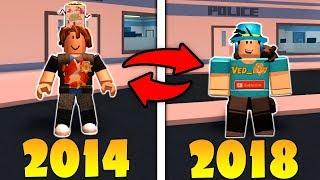 MY ROBLOX CHARACTER EVOLUTION! (2014-2018)