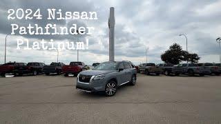 2024 Nissan Pathfinder Platinum!