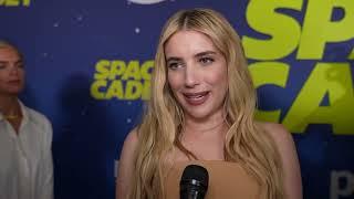 Space Cadet: Emma Roberts red carpet interview | ScreenSlam