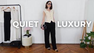 QUIET LUXURY & MODEST SPRING SUMMER OUTFITS IDEA ft Simple Retro