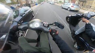 Piaggio Zip 70cc Wheelie Practice Making Progress!