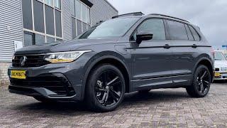 Volkswagen NEW Tiguan R-Line Black Style 2023 Dolphin Grey 19 inch Valencia  Walk Around & Detail